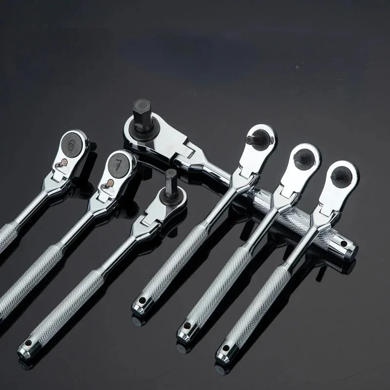 Professional Ratcheting Wrench Set 180° Rotating Head for Quick Two-way Directional Use - Multi-functional Hexagon Wrench
Professional Ratcheting Wrench Set 180° Rotating Head for Quick Two-way Directional Use - Multi-functional Hexagon Wrench