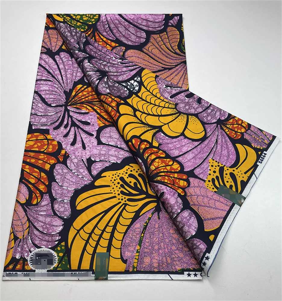 Новая африканская ткань Grand Golden Wax Ankara с блестками, золотой воск, мягкая вспышка, золотой принт, батик, высокое качество, Pagne, фиолетовый женский
Новая африканская ткань Grand Golden Wax Ankara с блестками, золотой воск, мягкая вспышка, золотой принт, батик, высокое качество, Pagne, фиолетовый женский