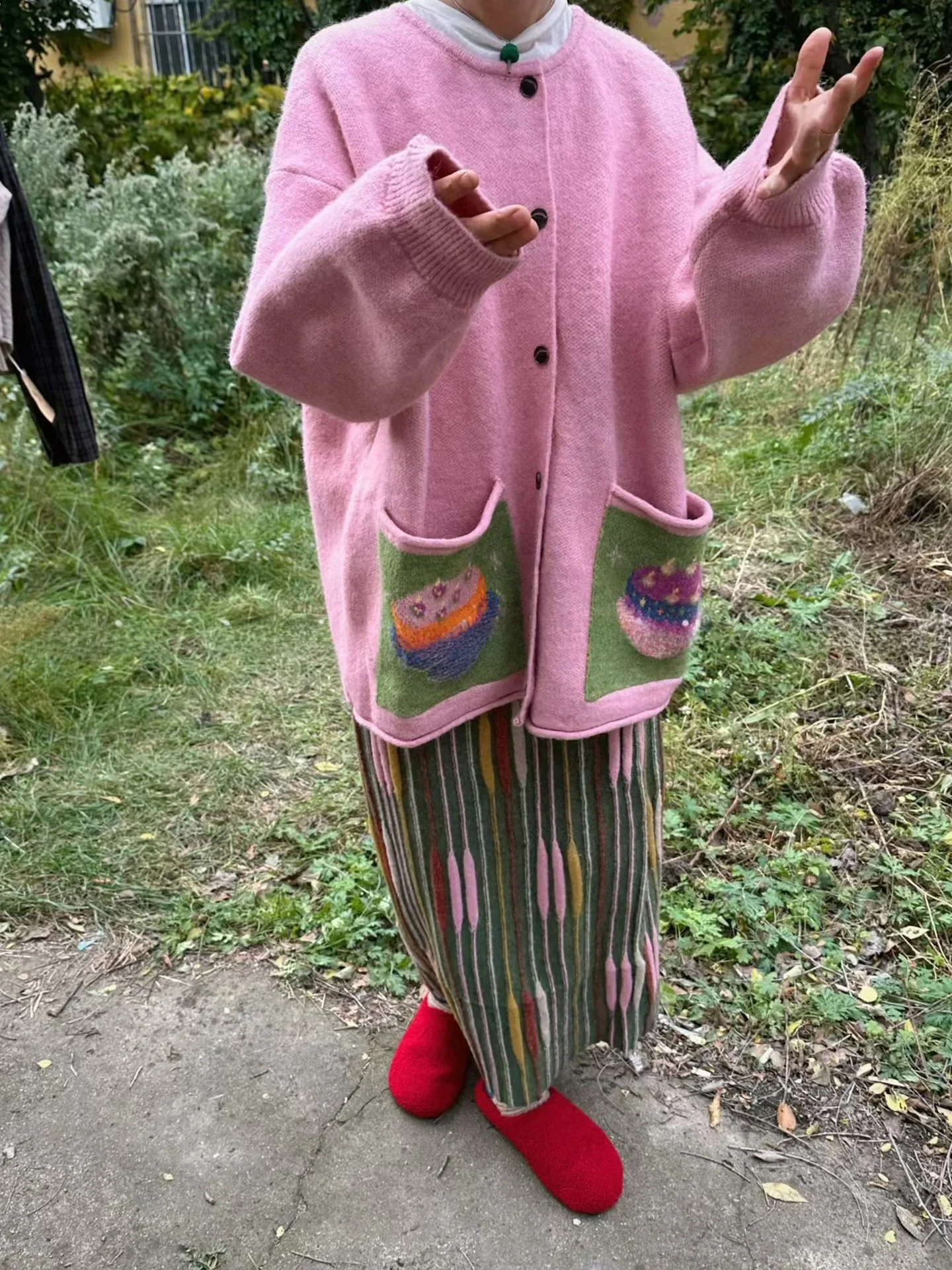 Autumn Winter Cake Pattern Irregular Color Strip Sweater Jaet plus Size Women's Faion Commute Sle Long Sve Regular L...
Autumn Winter Cake Pattern Irregular Color Strip Sweater Jaet plus Size Women's Faion Commute Sle Long Sve Regular L...