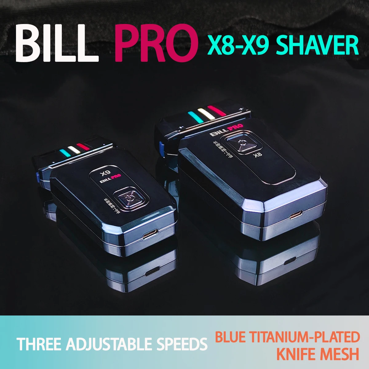 Профессиональная бритва BILLPRO X8 X9, три скорости, триммер для волос, синий титановый нож, сетка, ультратонкая машинка для стрижки волос, мужская борода
Профессиональная бритва BILLPRO X8 X9, три скорости, триммер для волос, синий титановый нож, сетка, ультратонкая машинка для стрижки волос, мужская борода