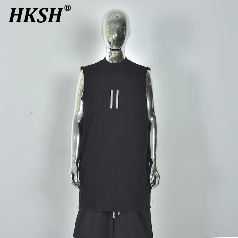 HKSH Summer New Man Dark Round Neck Cotton Vest Sleeveless Tees Sweat Absorbing Fashion High Street Personalized Chic Ins HK4899
HKSH Summer New Man Dark Round Neck Cotton Vest Sleeveless Tees Sweat Absorbing Fashion High Street Personalized Chic Ins HK4899
