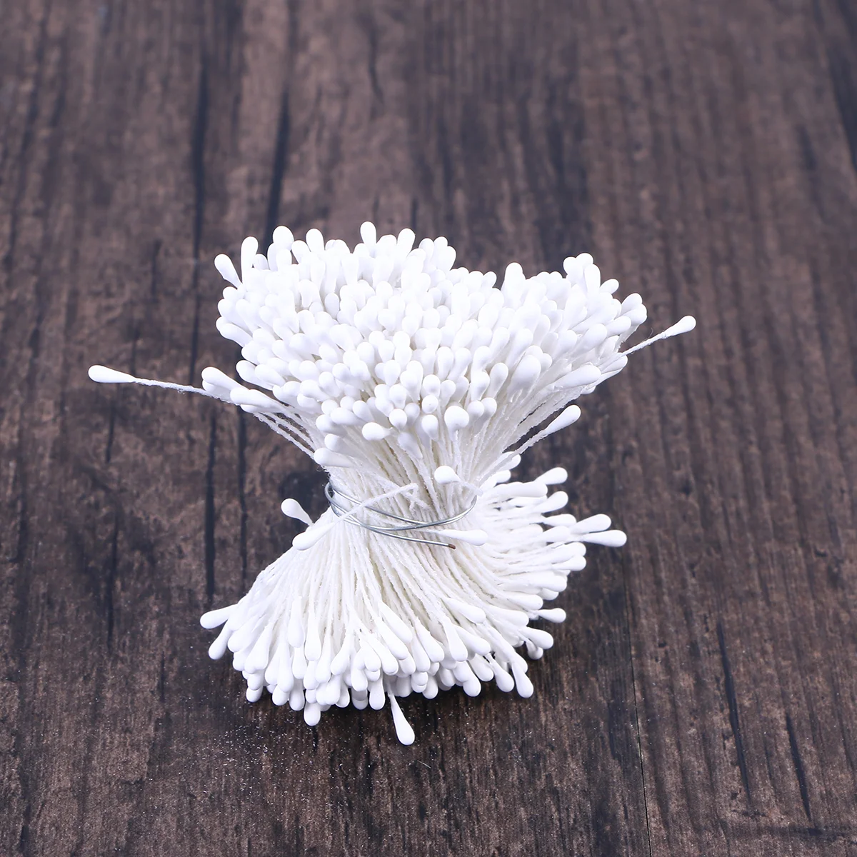 400pcs Pearlized Floral Stamens for Flower Making Craft Projects White Artificial Plaster Plastic Double Ended
400pcs Pearlized Floral Stamens for Flower Making Craft Projects White Artificial Plaster Plastic Double Ended