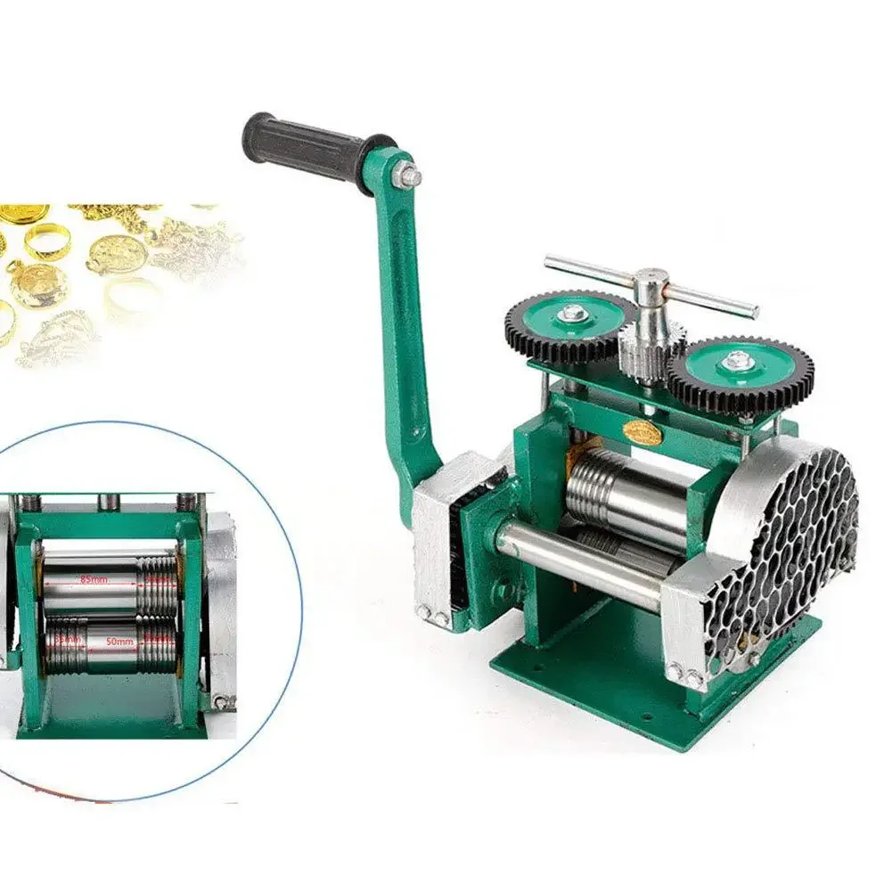 Vietnamese Hand-cranking Machine Pressing Line Gold and Silver Bar Forming Machine Jewelry Tools Gold Tools
Vietnamese Hand-cranking Machine Pressing Line Gold and Silver Bar Forming Machine Jewelry Tools Gold Tools