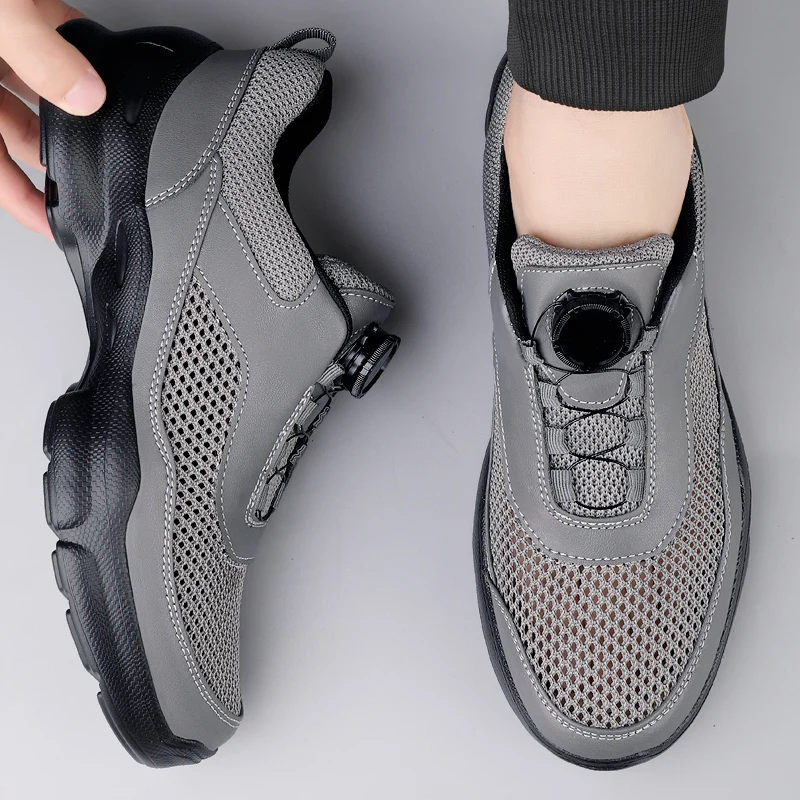 Genuine Leather Shoes Men Rotary Buckle Casual Trendy Cowhide Loafers Business Lazy Sneakers Hole Hollow Out Breathable Summer
Genuine Leather Shoes Men Rotary Buckle Casual Trendy Cowhide Loafers Business Lazy Sneakers Hole Hollow Out Breathable Summer