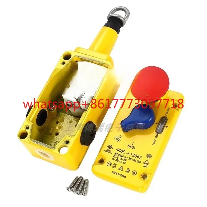 Pull rope emergency stop switch 440E-L13043 and other models
Pull rope emergency stop switch 440E-L13043 and other models