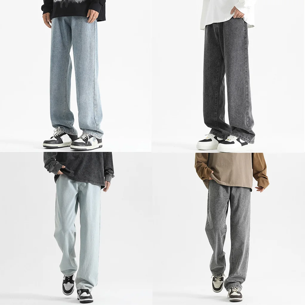 Men's Casual Fashionable Denim Pants Spring Summer 2025 Loose Straight Leg Street Style Hip-hop Boy Youth Trend
Men's Casual Fashionable Denim Pants Spring Summer 2025 Loose Straight Leg Street Style Hip-hop Boy Youth Trend
