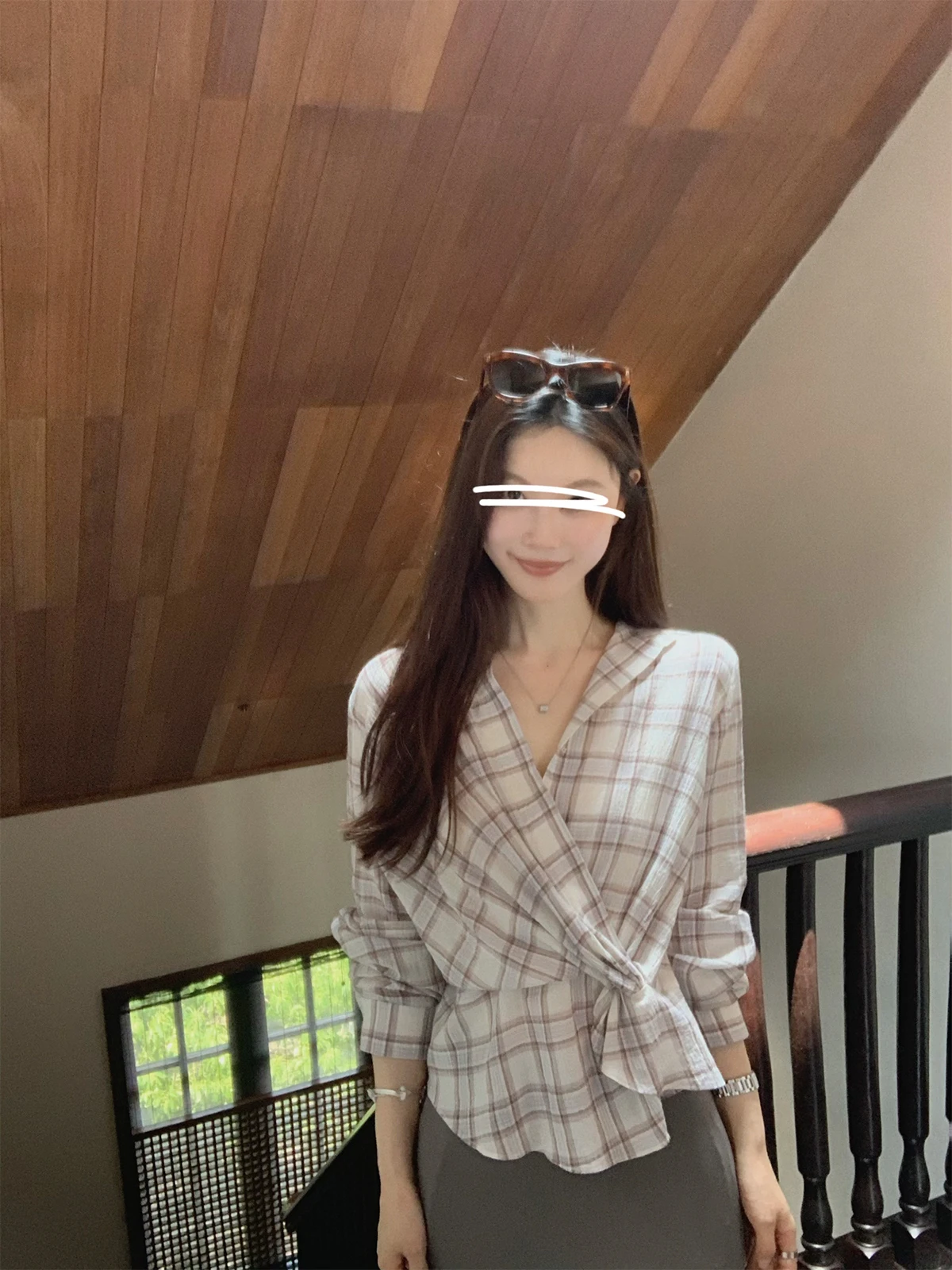 Seeyouiceland Breathable Soft Plaid irt Women's Casual Slim Fit Cotton Long Sve mid Length irt Summer Season
Seeyouiceland Breathable Soft Plaid irt Women's Casual Slim Fit Cotton Long Sve mid Length irt Summer Season