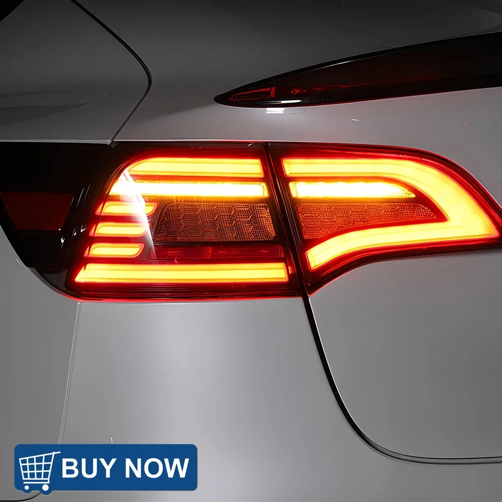 For Tesla Model 3 Model Y 2019-2023 Led Car Taillights Assembly Upgrade Dynamic Streamer Signal Lamp Auto Rear Lamps Accessories
For Tesla Model 3 Model Y 2019-2023 Led Car Taillights Assembly Upgrade Dynamic Streamer Signal Lamp Auto Rear Lamps Accessories