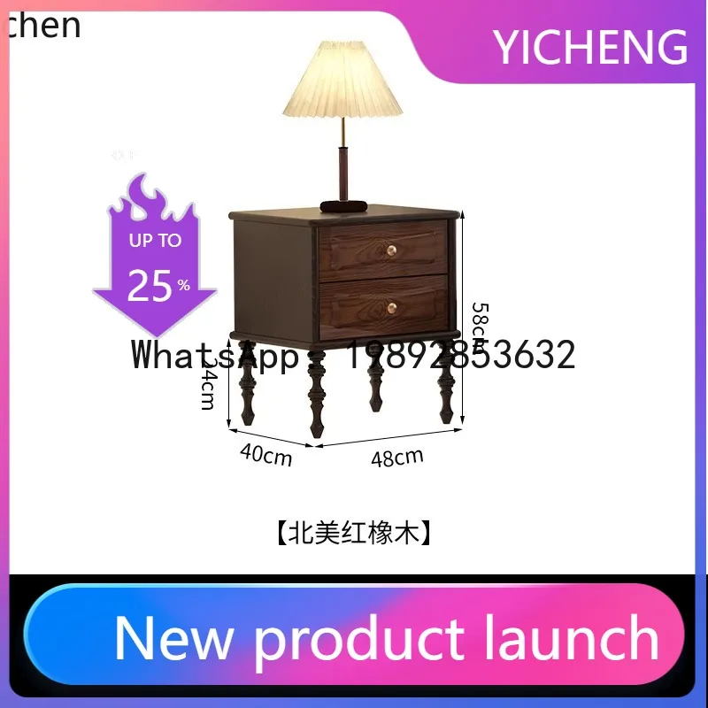 B-1 Solid Wood Bedside Table Bedroom Wall Storage Cabinet Vintage Storage Cabinet
B-1 Solid Wood Bedside Table Bedroom Wall Storage Cabinet Vintage Storage Cabinet