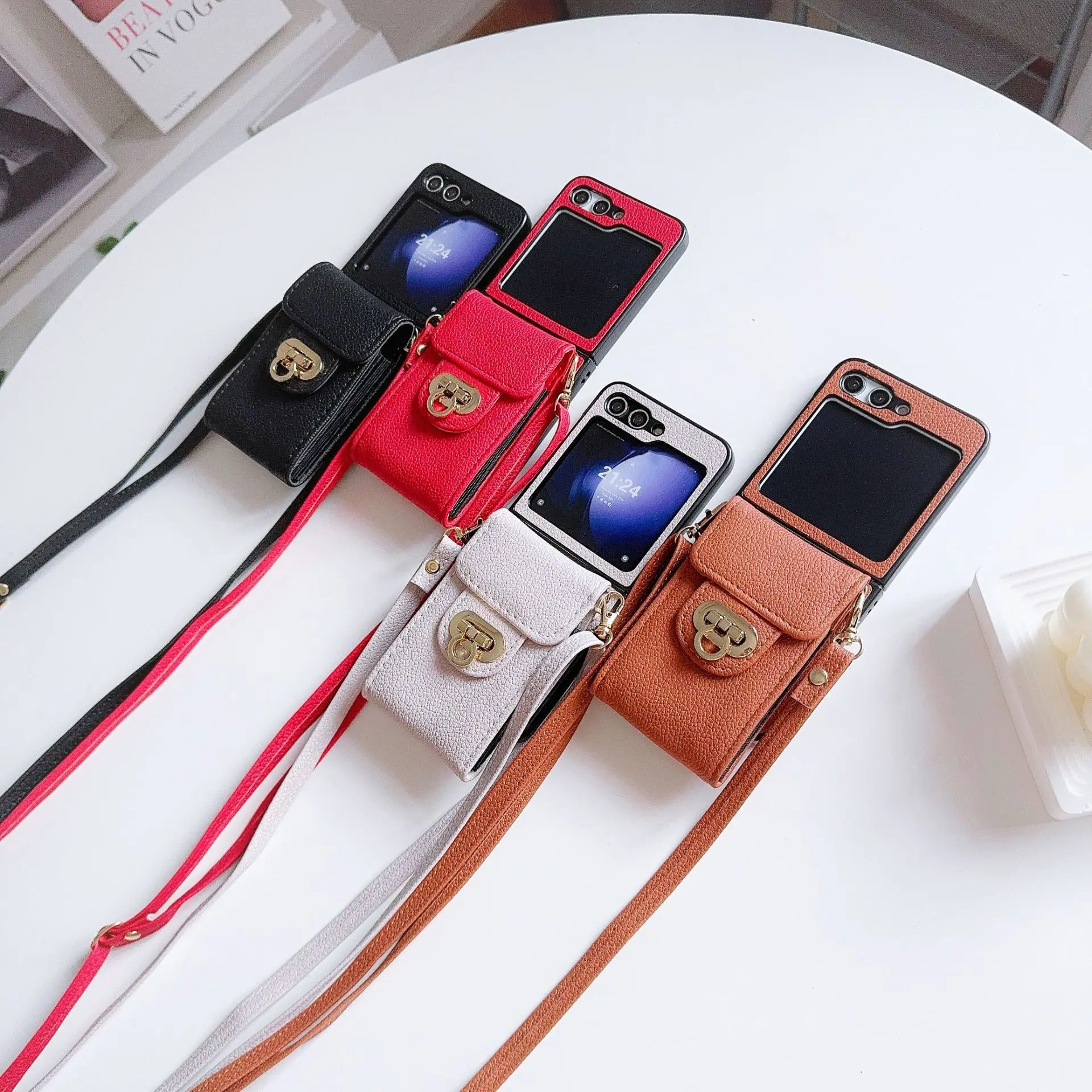 Buckle Card Holder Phone Case For Samsung Galaxy Z Flip 7 6 5 4 Protective Back Cover For ZFlip5 ZFlip6 ZFlip7 Case Shell
Buckle Card Holder Phone Case For Samsung Galaxy Z Flip 7 6 5 4 Protective Back Cover For ZFlip5 ZFlip6 ZFlip7 Case Shell