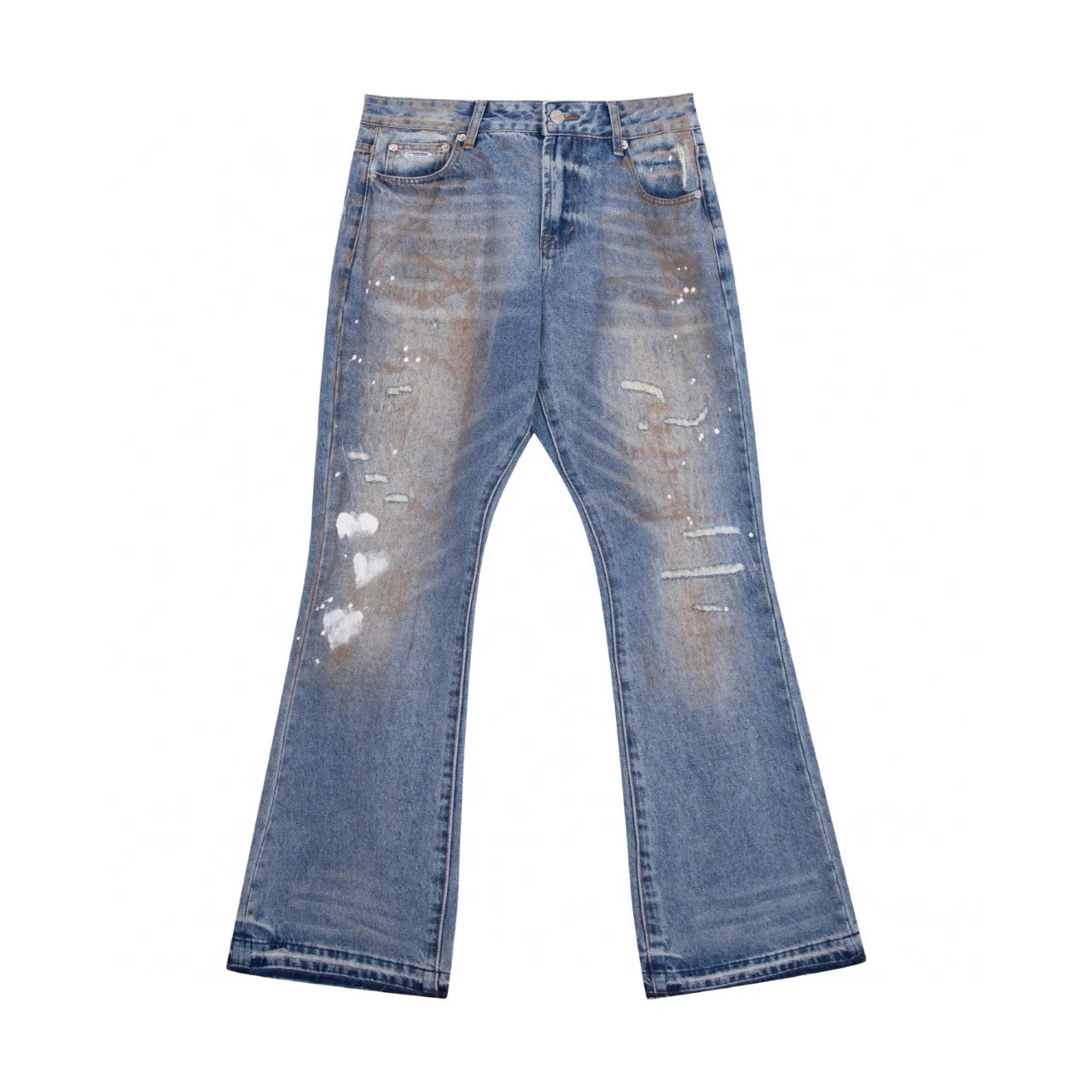 New Sle Embroidered Patchagedden Jeans Heavy Du Micro Flared Denim Pants Dye Splatter Painted Casual Loose Fit Jeans
New Sle Embroidered Patchagedden Jeans Heavy Du Micro Flared Denim Pants Dye Splatter Painted Casual Loose Fit Jeans