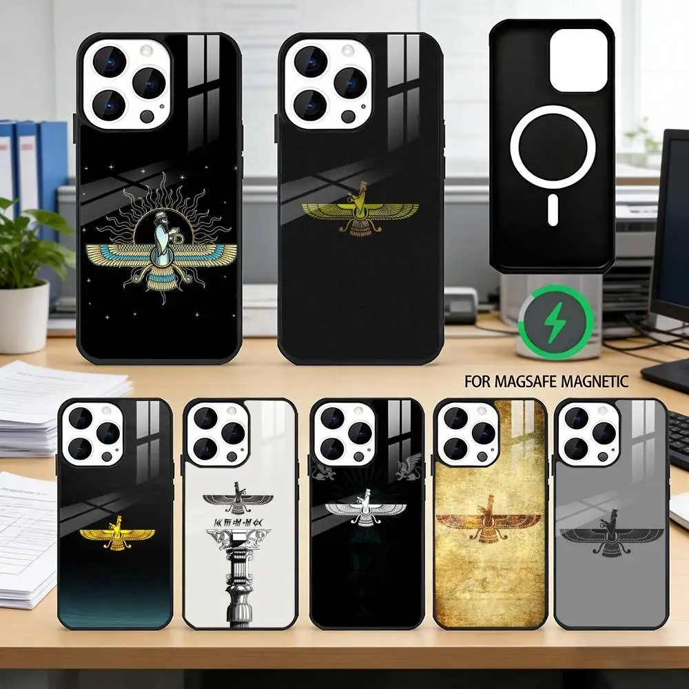 Assyrian Faravahar Flag Phone Case For iPhone17,16,15,14,13,12,11 Plus,Pro Magnetic For Magsafe Wireless Charging
Assyrian Faravahar Flag Phone Case For iPhone17,16,15,14,13,12,11 Plus,Pro Magnetic For Magsafe Wireless Charging