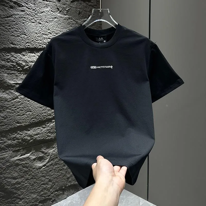 Motorcycle Summer New Men's Handsome High Street Round Neck Short Sleeve Fashion Trend Personalized Print Versatile
Motorcycle Summer New Men's Handsome High Street Round Neck Short Sleeve Fashion Trend Personalized Print Versatile