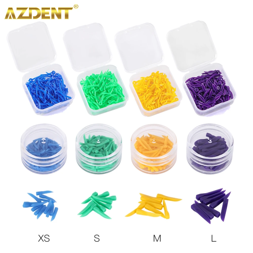 AZDENT 100PCS/Box Dental Wedges with Hole Tooth Gap Wedge Size XS S M L Disposable Dentistry Supplies
AZDENT 100PCS/Box Dental Wedges with Hole Tooth Gap Wedge Size XS S M L Disposable Dentistry Supplies
