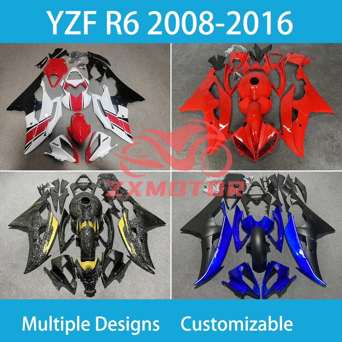 Обтекатели для мотоциклов YAMAHA YZF R6 08 09 10 11 12 13 14 15 16 YZFR6 2008-2016
Обтекатели для мотоциклов YAMAHA YZF R6 08 09 10 11 12 13 14 15 16 YZFR6 2008-2016