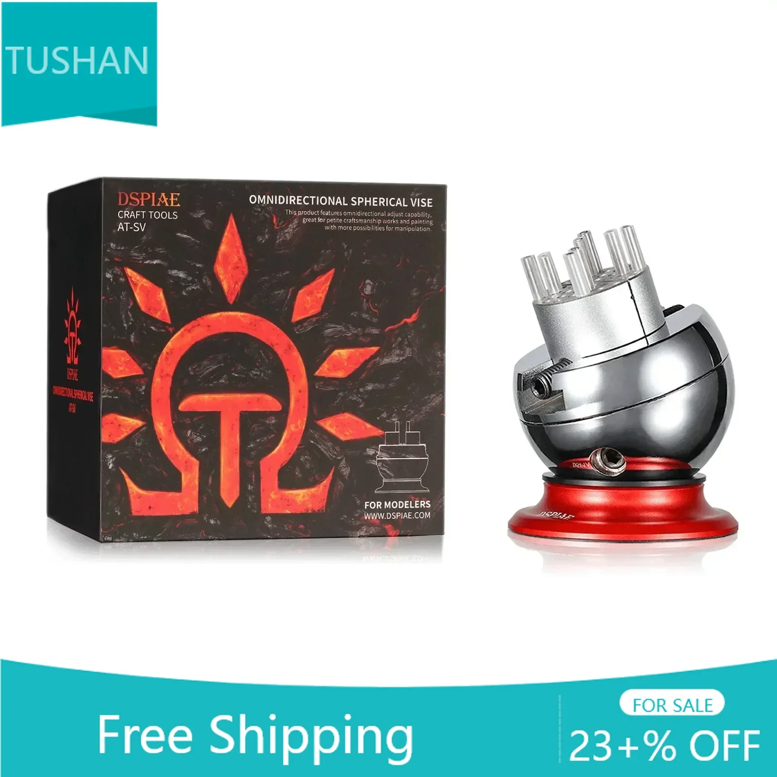 military model making hobby tool DIY omnidirectional ball clamp 360 degree rotating ball clamp fixed coloring tool DSPIAE AT-SV
military model making hobby tool DIY omnidirectional ball clamp 360 degree rotating ball clamp fixed coloring tool DSPIAE AT-SV