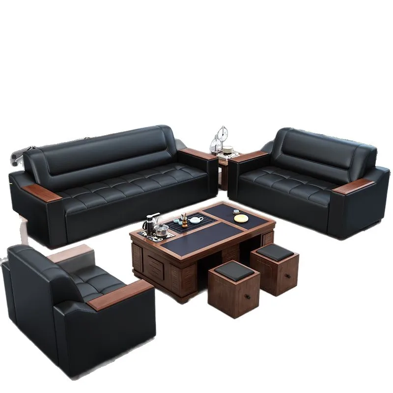 Sofa simple modern reception three-person multi-person coffee table combination
Sofa simple modern reception three-person multi-person coffee table combination