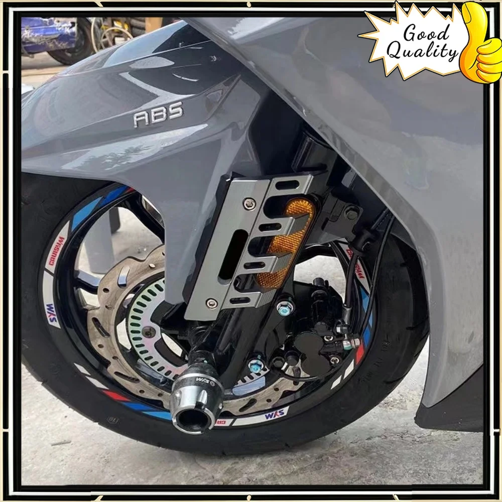 Good Quality Compatible with SYM ADXTG 400 and Joyride300 motorcycles: Front wheel mudguard protection block accessories
Good Quality Compatible with SYM ADXTG 400 and Joyride300 motorcycles: Front wheel mudguard protection block accessories