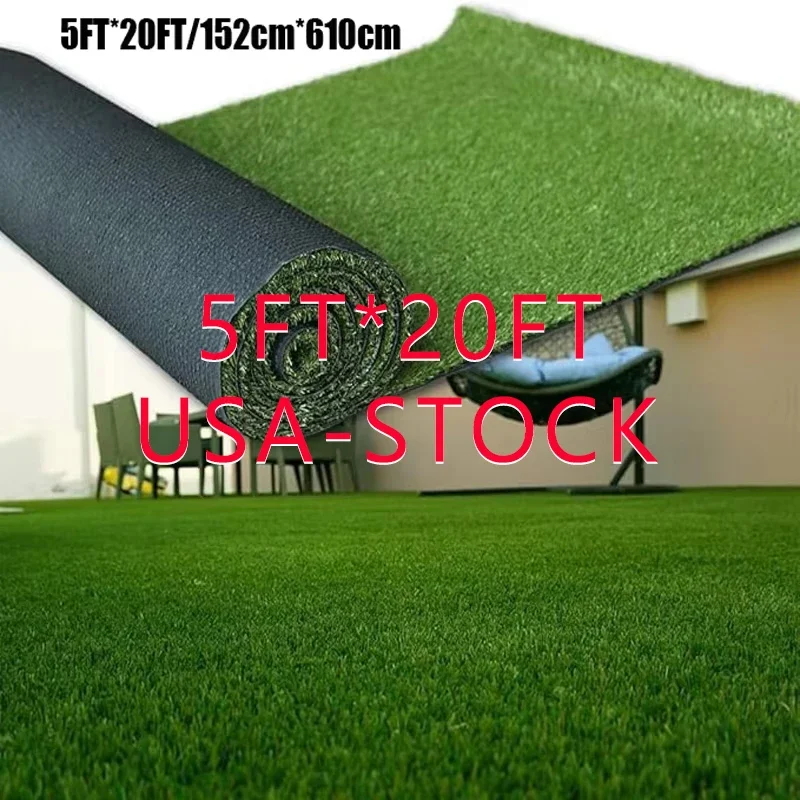 5FT*20FT USA Stock Artificial Grass 20mm/0.8in Indoor And Outdoor Garden Decoration, Leisure Grass, Pet-friendly Green Carpet
5FT*20FT USA Stock Artificial Grass 20mm/0.8in Indoor And Outdoor Garden Decoration, Leisure Grass, Pet-friendly Green Carpet