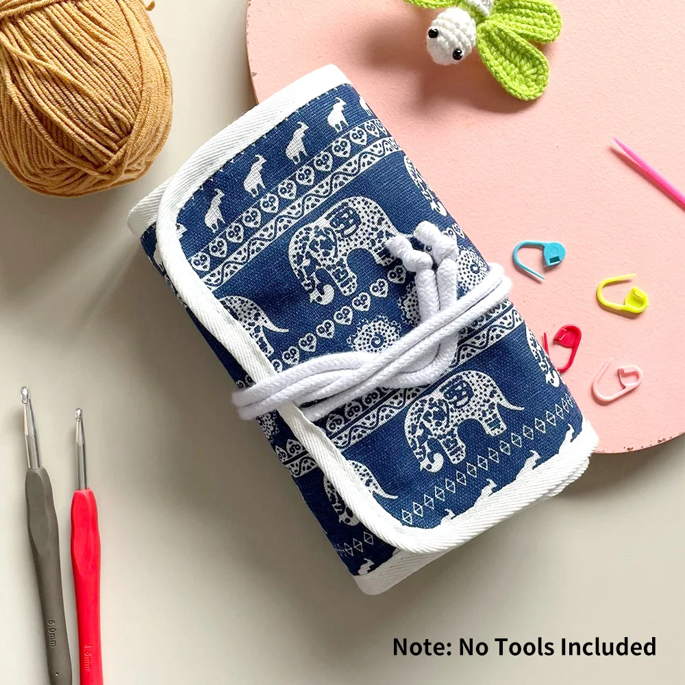 Crochet Hook and knitting Accessories Tool Storage Bag (No Tools Included), Travel Craft Storage Bag, DIY Needle Case,
Crochet Hook and knitting Accessories Tool Storage Bag (No Tools Included), Travel Craft Storage Bag, DIY Needle Case,