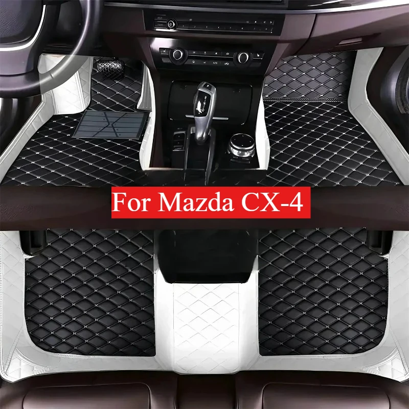Custom Car Floor Mats For Mazda CX-4 2/4-Wheel Drive 2016-2021-2025 All-Weather Auto Accessories Foot leather Carpet Interior
Custom Car Floor Mats For Mazda CX-4 2/4-Wheel Drive 2016-2021-2025 All-Weather Auto Accessories Foot leather Carpet Interior
