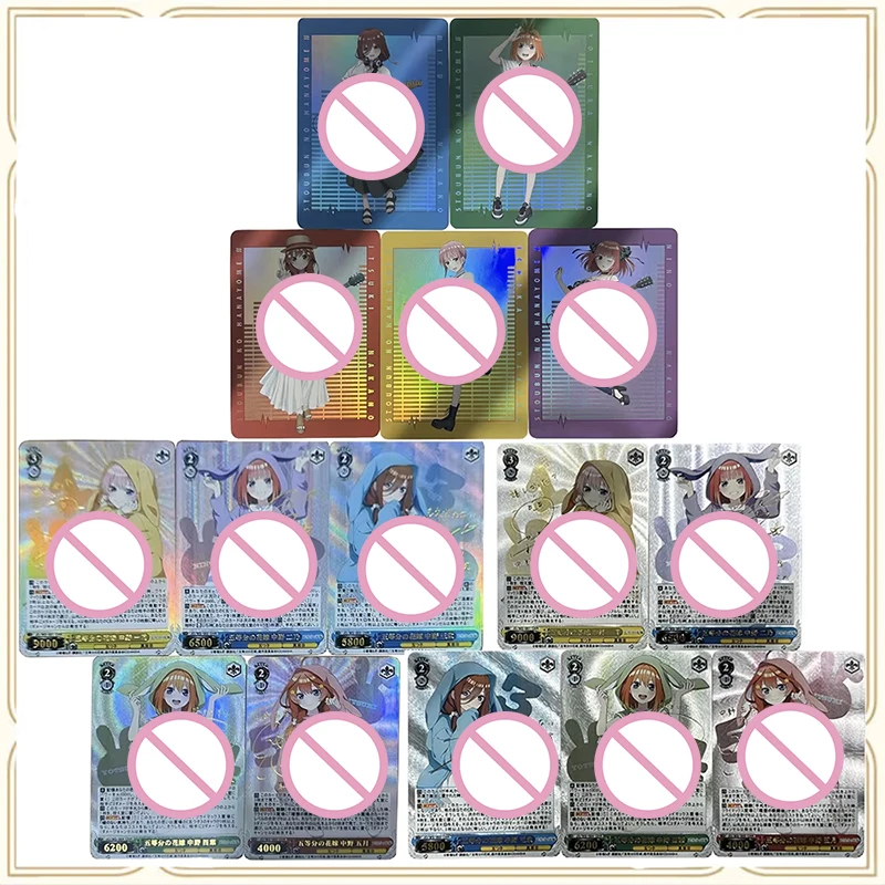 Аниме История Богини DIY ACG для мальчиков игровые игрушки Коллекционные карты подарки на Рождество и день рождения Nakano Ichika Nino Miku Yotsuba
Аниме История Богини DIY ACG для мальчиков игровые игрушки Коллекционные карты подарки на Рождество и день рождения Nakano Ichika Nino Miku Yotsuba