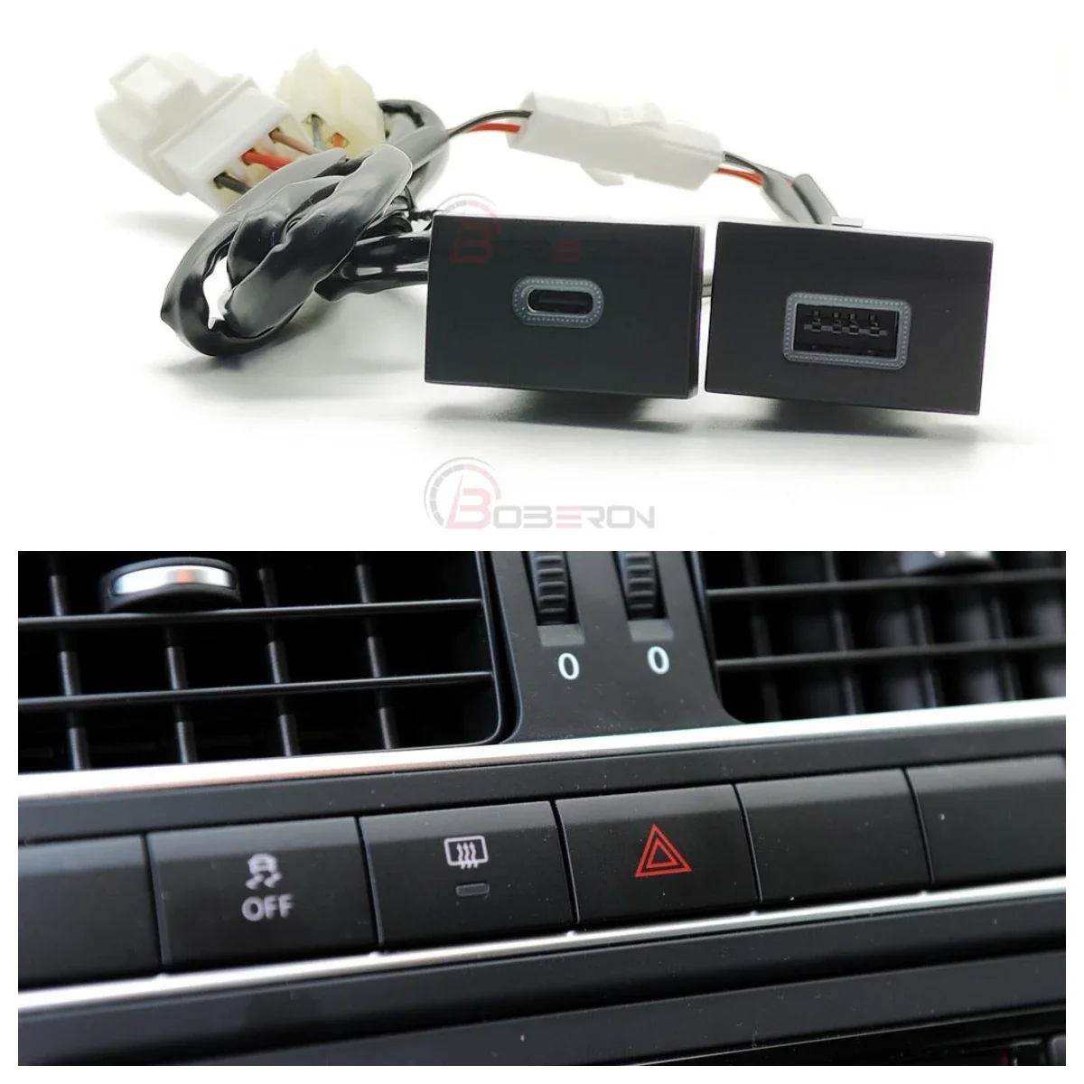 Автомобильное зарядное устройство с двумя USB-портами и поддержкой быстрой зарядки
Автомобильное зарядное устройство с двумя USB-портами и поддержкой быстрой зарядки