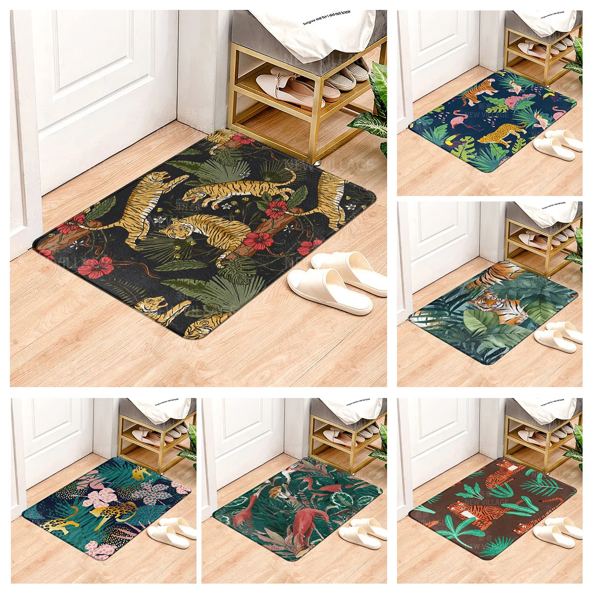 House entrance carpet Home door mat Living Room Bath Foot bathroom non-slip water absorption rugs bath cute animal cartoon dogs
House entrance carpet Home door mat Living Room Bath Foot bathroom non-slip water absorption rugs bath cute animal cartoon dogs