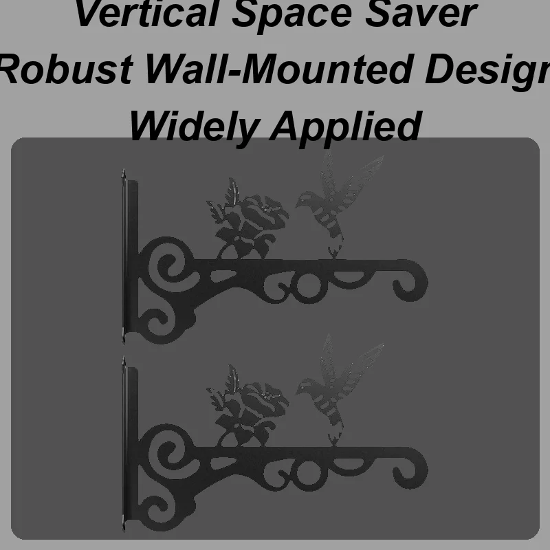 Plant Wall Hanger Iron Heavy Duty Wall Mount Plant Hooks Shelf Brackets For Railing Window Patio Fence Hummingbird Porch
Plant Wall Hanger Iron Heavy Duty Wall Mount Plant Hooks Shelf Brackets For Railing Window Patio Fence Hummingbird Porch