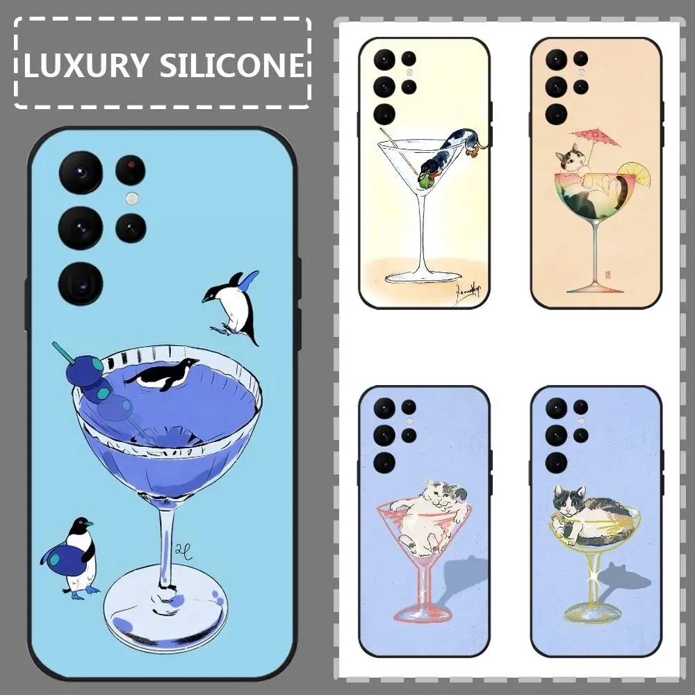Wine Animal Art Design Phone Case For Samsung Galaxy S24 Ultra S22 S23 Ultra S21 S20 5G Protective Silicone TPU Soft Funda
Wine Animal Art Design Phone Case For Samsung Galaxy S24 Ultra S22 S23 Ultra S21 S20 5G Protective Silicone TPU Soft Funda