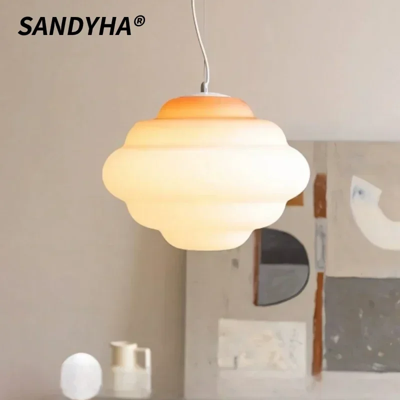 SANDYHA Nordic Modern Pendant Light Colorful Glass LED Hanging Chandelier for Bedroom Dining Room Bar Home Decor Lighting Lamp
SANDYHA Nordic Modern Pendant Light Colorful Glass LED Hanging Chandelier for Bedroom Dining Room Bar Home Decor Lighting Lamp