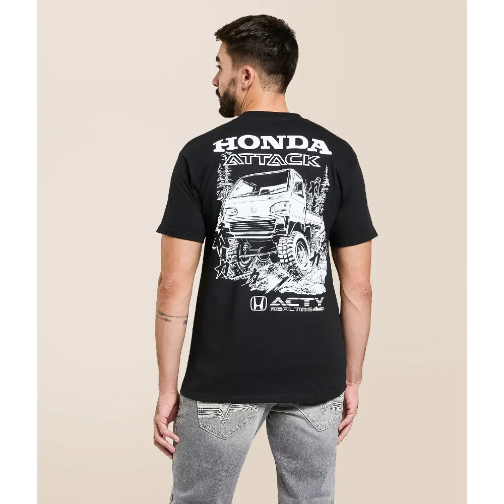 Honda Men's and Women's T-shirt Summer Trendy Brand Tee Honda ACTY Attack Short-sleeved Spring and Autumn Motorcycle Cycling Top
Honda Men's and Women's T-shirt Summer Trendy Brand Tee Honda ACTY Attack Short-sleeved Spring and Autumn Motorcycle Cycling Top
