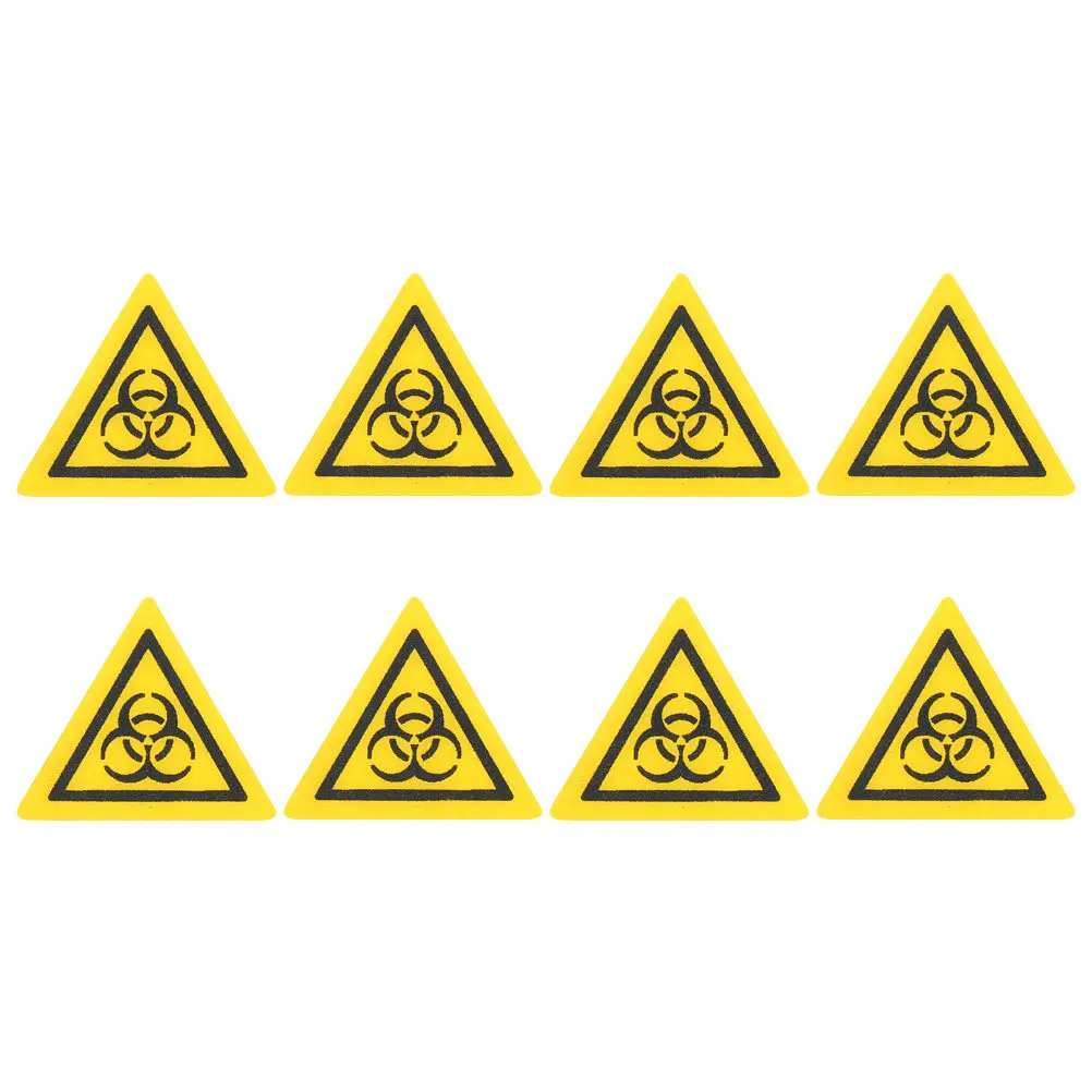 8Pcs Biological Warning Stickers Laboratory Safety Decals Pc Material Excellent Adhesion Caution Sign Hazard Risk
8Pcs Biological Warning Stickers Laboratory Safety Decals Pc Material Excellent Adhesion Caution Sign Hazard Risk