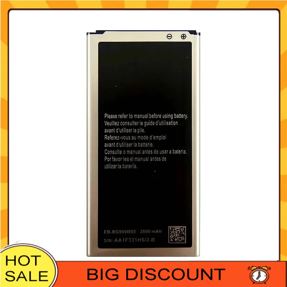 Аккумулятор для мобильного телефона EB-BG900BBC 2800 мАч для Samsung Galaxy S5 G900 G900S G900I G900F G900H i9600 G870 G870A EB BG900BBC
Аккумулятор для мобильного телефона EB-BG900BBC 2800 мАч для Samsung Galaxy S5 G900 G900S G900I G900F G900H i9600 G870 G870A EB BG900BBC