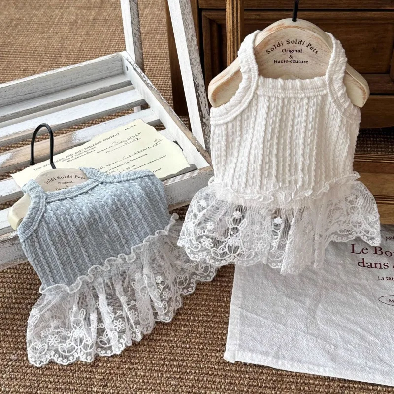 Teddy Lace Princess Skirt Bichon Frise Lace Camisole Summer Dog Vest Poodle Breathable Mesh Clothes Pet Dog Solid Color Dresses
Teddy Lace Princess Skirt Bichon Frise Lace Camisole Summer Dog Vest Poodle Breathable Mesh Clothes Pet Dog Solid Color Dresses