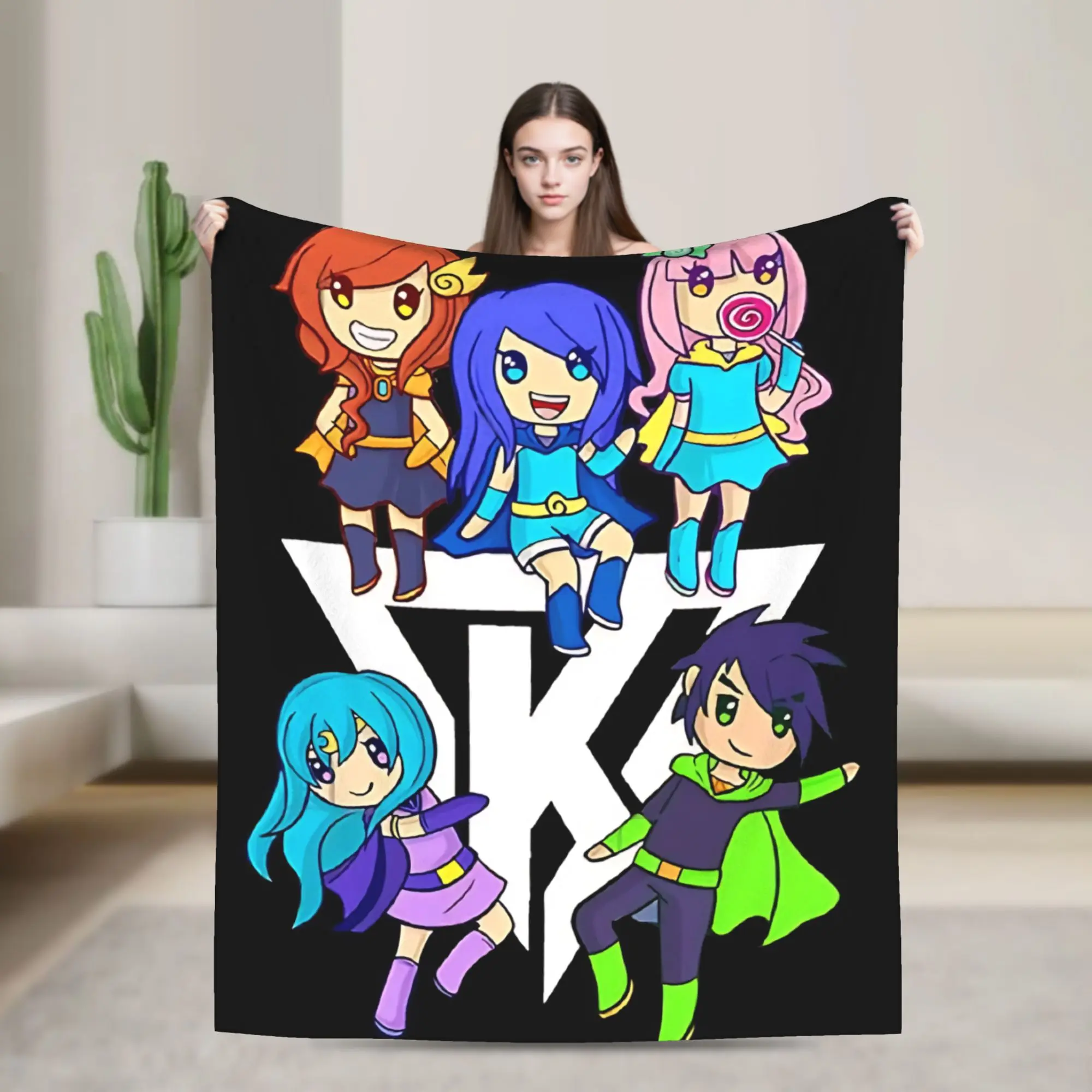 Gacha life Game Super Warm Blankets Decorative Plush Throw Blanket Street Trend Outdoor Flannel Bedspread Sofa Bed Cover
Gacha life Game Super Warm Blankets Decorative Plush Throw Blanket Street Trend Outdoor Flannel Bedspread Sofa Bed Cover