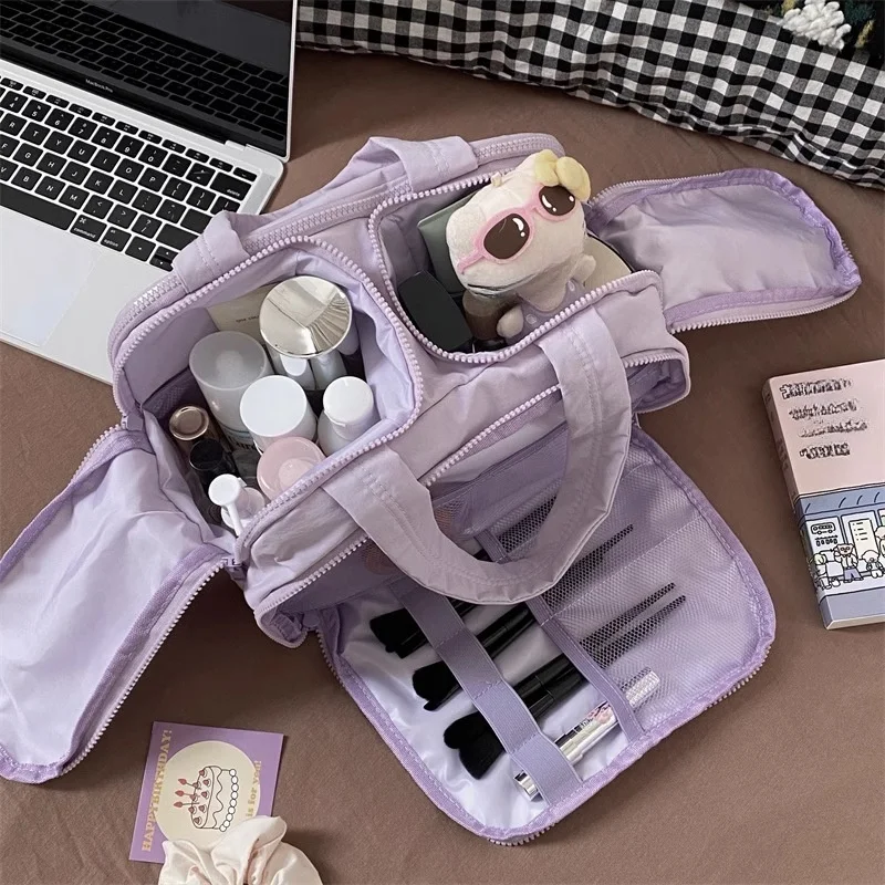 Large Cosmetic Storage Pouch Lightweight Toiletry Bag Durable Gym Handbag Skincare Products Makeup Organizer Travel Accessories
Large Cosmetic Storage Pouch Lightweight Toiletry Bag Durable Gym Handbag Skincare Products Makeup Organizer Travel Accessories