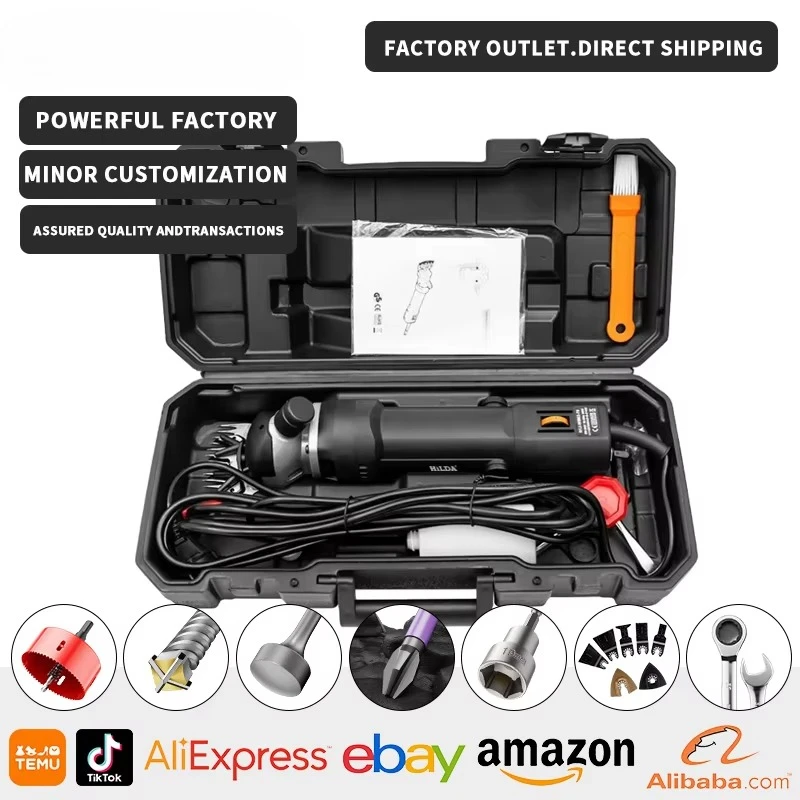 MeiKeLa Electric Goat Wool Shearing Machine Animal Cordless Sheep Shear Clippers Goat Hair Trimmer Cutting Wool Shear
MeiKeLa Electric Goat Wool Shearing Machine Animal Cordless Sheep Shear Clippers Goat Hair Trimmer Cutting Wool Shear