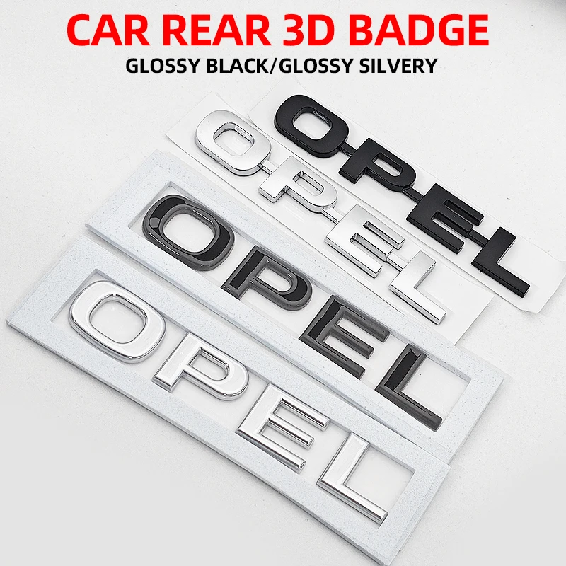ABS Rear Tail Trunk Emblem Car Letter Logo Fender Side Stickers For Opel Astra Insignia Mokka Zafira Corsa Vectra Antara Meriva
ABS Rear Tail Trunk Emblem Car Letter Logo Fender Side Stickers For Opel Astra Insignia Mokka Zafira Corsa Vectra Antara Meriva