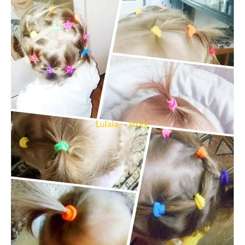 Y4QA Colorful Scrunchie Headbands for Children Girls Ponytail Holder Hair Accessories
Y4QA Colorful Scrunchie Headbands for Children Girls Ponytail Holder Hair Accessories
