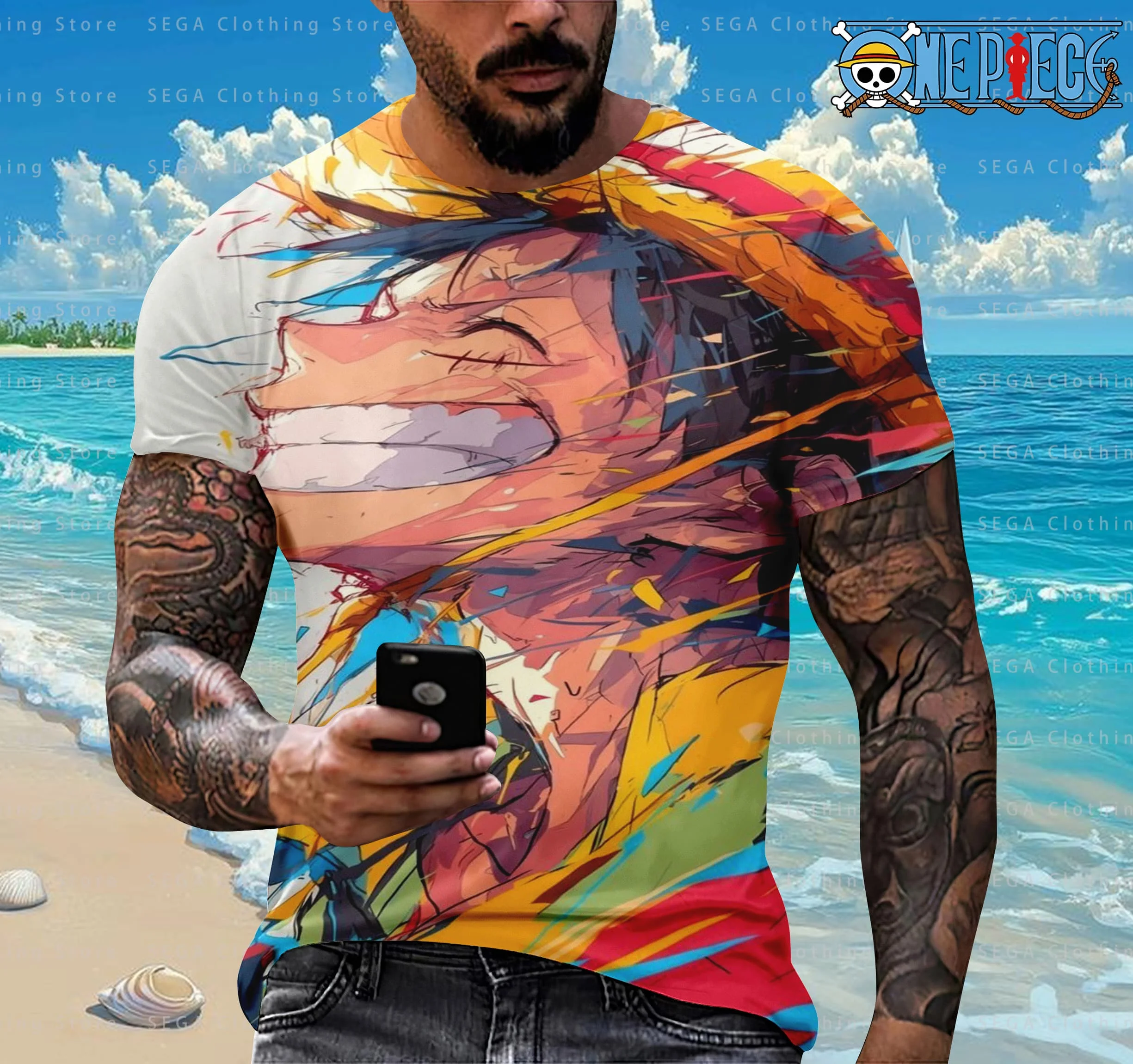 Summet Children's Clothing Anime One Piece Luffy T Shirt for Kids Boys Clothes Kids T-shirt Short Sleeve Tops Fashion T-shirt
Summet Children's Clothing Anime One Piece Luffy T Shirt for Kids Boys Clothes Kids T-shirt Short Sleeve Tops Fashion T-shirt