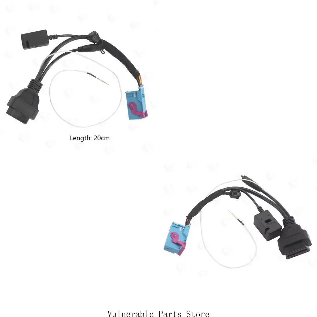 D0UC Автомобильный тестер сплиттер кабель Twin OBD2 Ключ Кодирование Диагностическое оборудование
D0UC Автомобильный тестер сплиттер кабель Twin OBD2 Ключ Кодирование Диагностическое оборудование