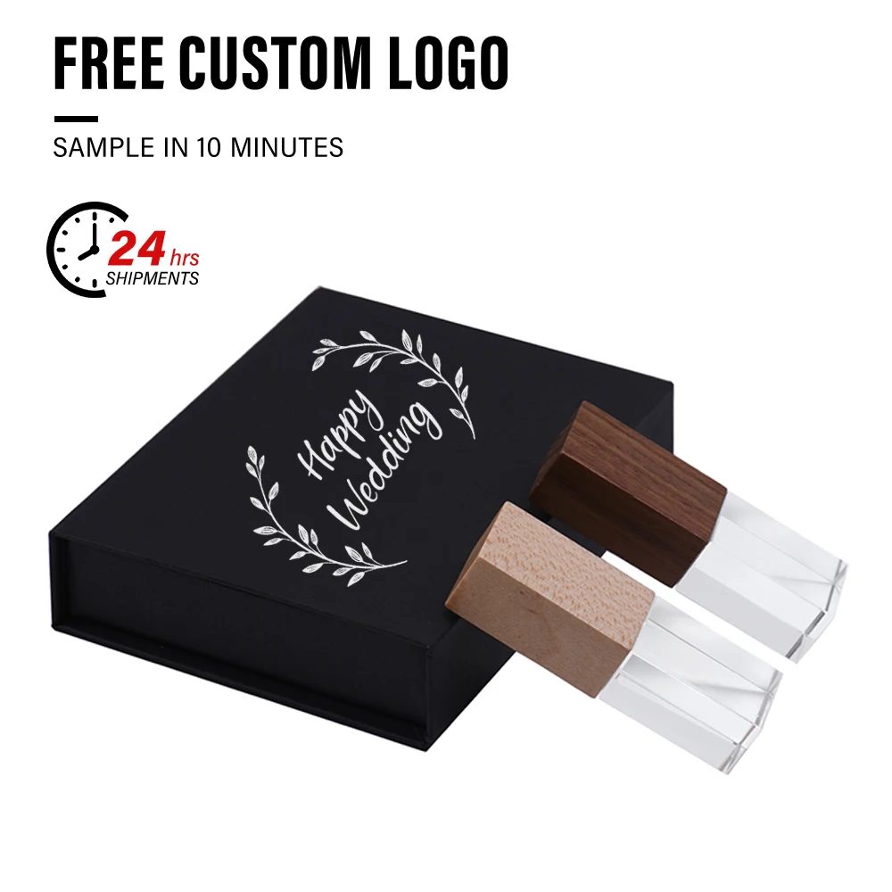 Crystal Pen Drive 128GB Free Custom Logo USB Flash Drive 64GB Wedding Gift Memory Stick 32GB Black Box USB Stick 16GB U Disk 8GB
Crystal Pen Drive 128GB Free Custom Logo USB Flash Drive 64GB Wedding Gift Memory Stick 32GB Black Box USB Stick 16GB U Disk 8GB