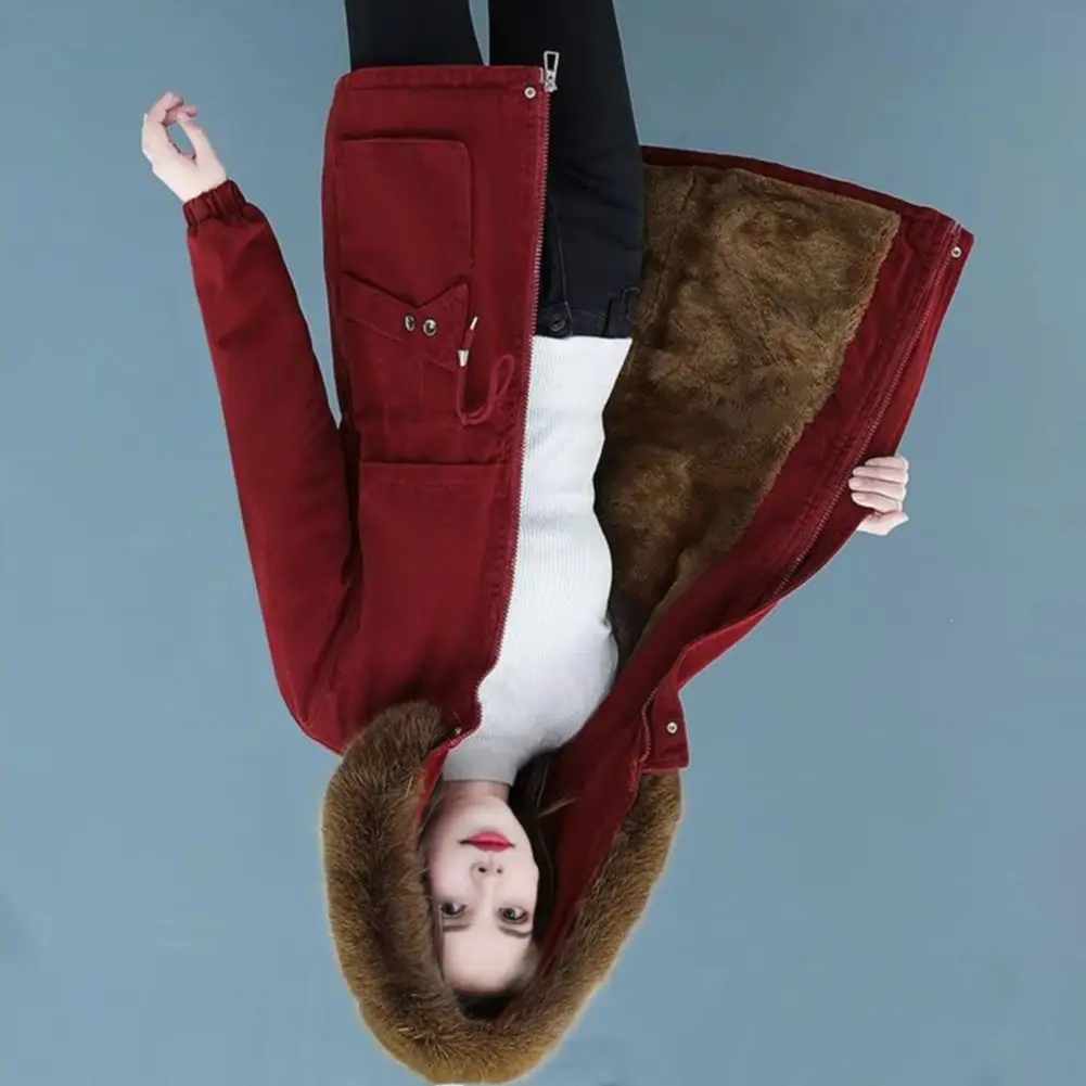 2025 женская куртка из искусственной овчины, зимняя куртка, стильная зимняя женская хлопковая парка с меховым капюшоном и завязками на талии для погоды 
2025 женская куртка из искусственной овчины, зимняя куртка, стильная зимняя женская хлопковая парка с меховым капюшоном и завязками на талии для погоды