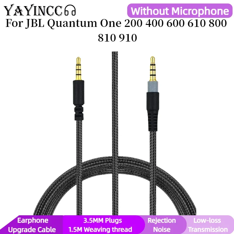 YAYINCC Replacement Braided 3.5MM Plugs Aux Cable Extension Cord For JBL Quantum One 400 600 610 800 810 910 Gaming Headsets ,
YAYINCC Replacement Braided 3.5MM Plugs Aux Cable Extension Cord For JBL Quantum One 400 600 610 800 810 910 Gaming Headsets ,