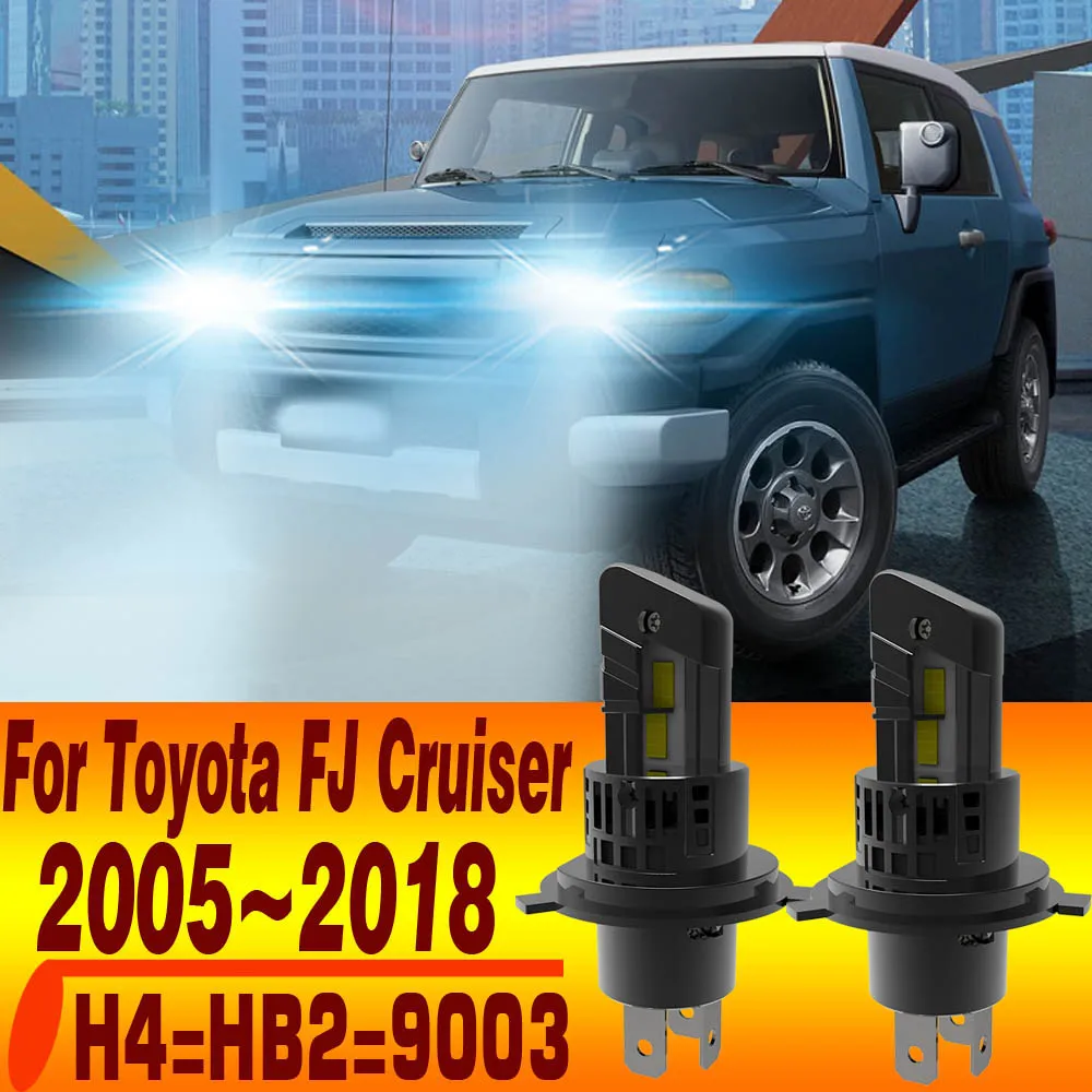 H4 HB2 9003 Led Headlight Canbus No Error Car Bulb High Power White Fog Light Diode Lamp 12v 55w For Toyota FJ Cruiser 2005~2018
H4 HB2 9003 Led Headlight Canbus No Error Car Bulb High Power White Fog Light Diode Lamp 12v 55w For Toyota FJ Cruiser 2005~2018
