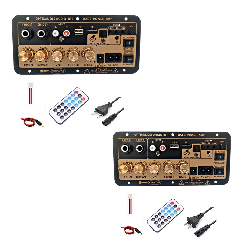 Bluetooth Digital Amplifier Board With Optical Audio Input Karaoke Amplifier Home/Car Subwoofer Amplifier Board
Bluetooth Digital Amplifier Board With Optical Audio Input Karaoke Amplifier Home/Car Subwoofer Amplifier Board