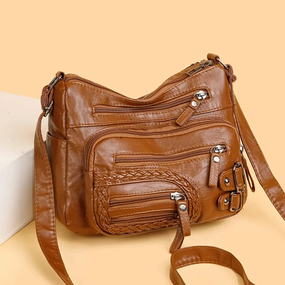 Multi Pockets Leather Purses and Handbags Luxury Handbags Women Bags Large Capacity Designer Shoudler Crossbody Bags for Women
Multi Pockets Leather Purses and Handbags Luxury Handbags Women Bags Large Capacity Designer Shoudler Crossbody Bags for Women