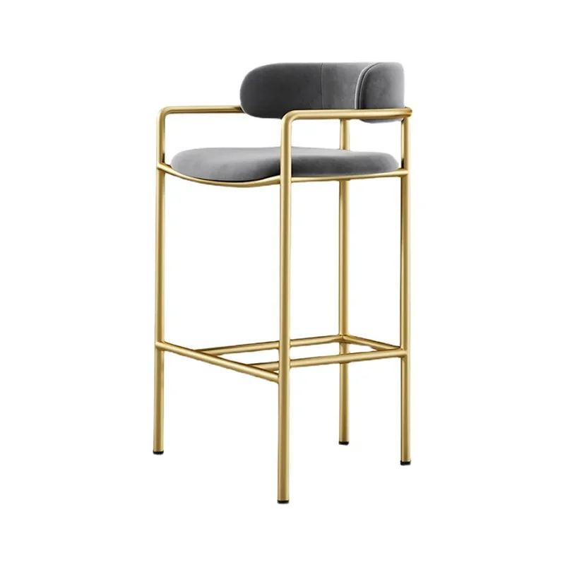 Internet celebrity bar chair stainless steel, gold light luxury bar chair, hotel high chair, 5 armrests
Internet celebrity bar chair stainless steel, gold light luxury bar chair, hotel high chair, 5 armrests