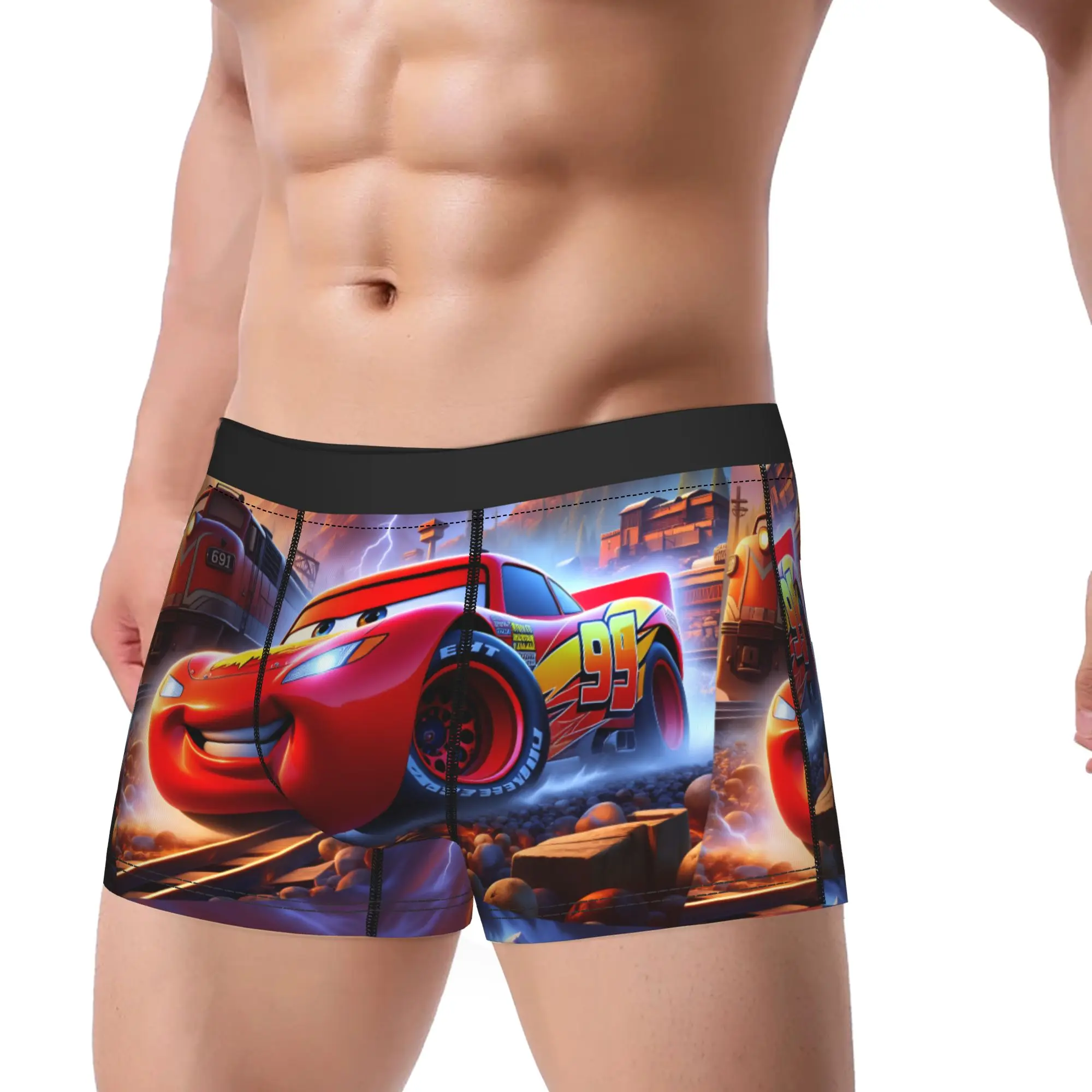 Lightning McQueen Mountain Adventure Art Underwear Male Boxer Brief Sexy Soft Boxershorts Hot Sale Customs Large Size Underpants
Lightning McQueen Mountain Adventure Art Underwear Male Boxer Brief Sexy Soft Boxershorts Hot Sale Customs Large Size Underpants